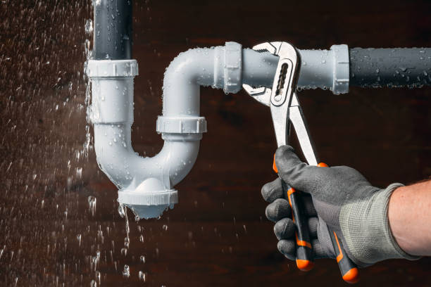 Professional Sewer Line Repair technician working in Augusta, KS